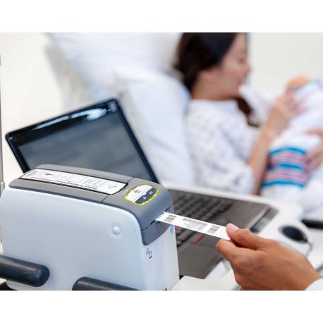 Zebra ZD510-HC - Label printer - direct thermal - Roll (3.02 cm) - 300 dpi - up to 102 mm/sec - USB 2.0, USB host, LAN, Wi-Fi(ac), Bluetooth 4.1, Bluetooth LE - 4