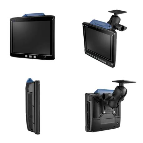 Advantech DLT-V7312P, 30,7cm (12,1'), Projected Capacitive, USB, RS232, BT, Ethernet, Wi-Fi, NFC, 11 IoT Enterprise, black - 2