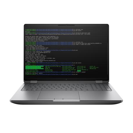 HP ZBook Fury 16 G1i Mobile Workstation - Intel Core Ultra 9 - 285HX  /  up to 5.5 GHz - vPro - Win 11 Pro - RTX PRO 3000 Blackwell - 64 GB RAM - 1 TB SSD NVMe - 16" IPS 2560 x 1600 (2.5K) - 2.5 Gigabit Ethernet - Wi-Fi 7, Bluetooth - meteor silver - kbd: Pan Nordic - 0