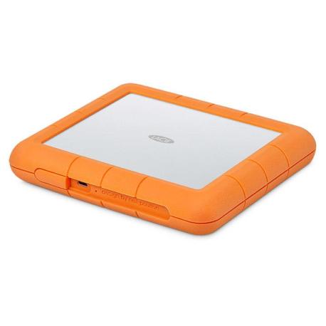 LaCie Rugged RAID Shuttle STHT8000800 - Hard drive array - 8 TB - 2 bays - HDD 4 TB x 2 - USB 3.1 (external) - with 3 years Rescue Data Recovery Service Plan - 0