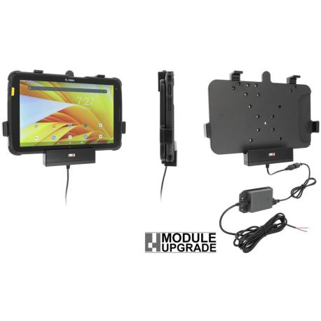 Device holder  with charging function - for computers - Zebra ET40 10, Zebra ET45 10. Fits devices with rugged frame - 0
