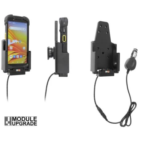 Brodit Active holder with cig-plug - Handheld charging cradle - car - DC 10 - 24 V - black - 0