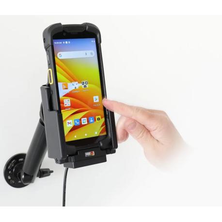 Brodit Active holder with cig-plug - Handheld charging cradle - car - DC 10 - 24 V - black - 1