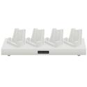 Datalogic 4-Slot Wireless Charging Dock, White, HC
