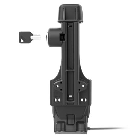 RAM - Bar code scanner docking cradle - lockable, powered, heated pogo pins - for Zebra TC8300 - 1