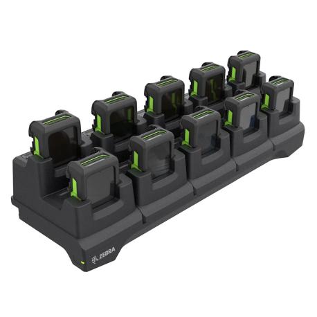 Zebra - Charging cradle - output connectors: 10 - for Zebra WS50 - 0