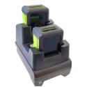 Zebra 2-slot Charge-only Cradle - Wrist mount charging cradle - for Zebra WS50