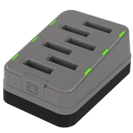 Zebra battery charging station, 6 slots - 0