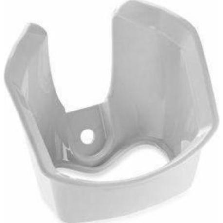 Zebra - Bar code scanner holder - white - 0