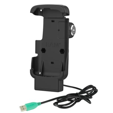 RAM - Handheld docking cradle - powered - base mountable - for Zebra TC22, TC27 - 2