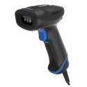 HR33 Marlin 2D CMOS Mega Pixel Handheld Reader with 2 mtr. Straight RS232 cable (CBL037R) and multiplug adapter (ADP100). Smart 