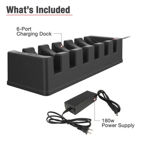 RAM GDS 6-PORT PWR-ED DOCK W/ 6 - 2