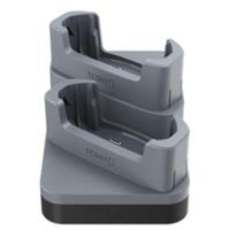 Charge-only 2 device replacement cradle cup kit for TC501 devices, intended for use WITH the exoskeleton, Includes a user-swappa - 0