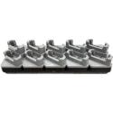 Zebra - Handheld charging cradle - for devices without rugged boots - output connectors: 10 - 19"