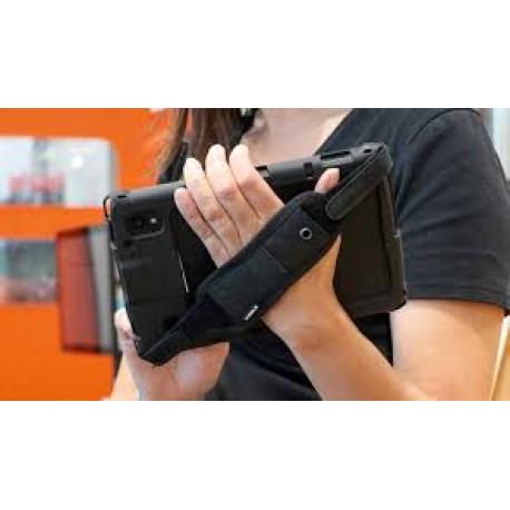 Mobilis - Hand strap for carrying case - universal, with stylus holder - 10" - black - for Zebra ET40, ET45 - 1