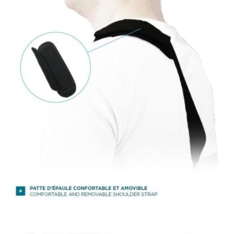 Mobilis - Shoulder strap - universal, with textile hook, 1 attachment point - black - 3