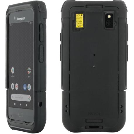 Mobilis PROTECH - Back cover for handheld - rugged - black - for Honeywell CT45, CT45 XP - 0