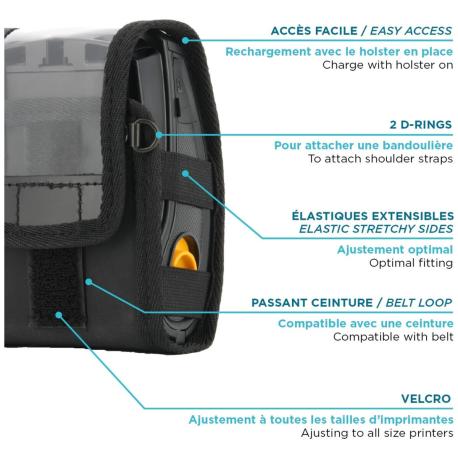 Universal Soft Case for Mobile Printer S + Shoulder strap - 2
