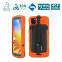 PROTECH - Case - Safety Orange + Handstrap for Zebra TC53 - TC58 - Pantone 021C - Soft bag