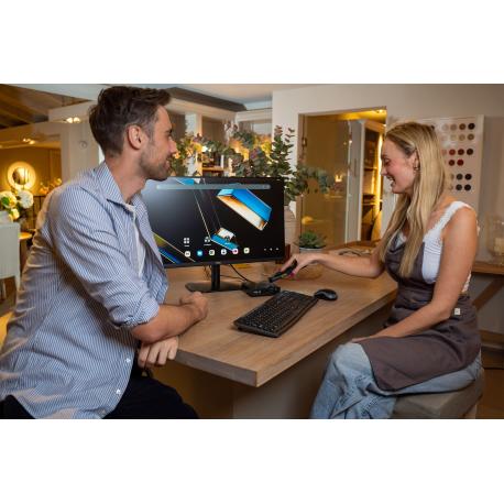 Zebra ZEC500 - Premium - USFF 5430 - RAM 8 GB 128 GB - Gigabit Ethernet, IEEE 802.11ax (Wi-Fi 6E), Bluetooth 5.3 LE, NFC - monitor: none - 3