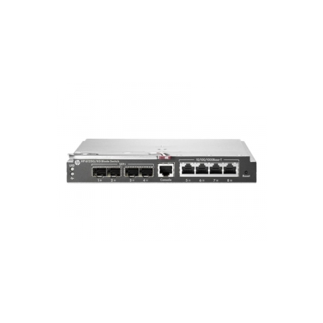 HPE 6125G / XG Ethernet Blade Switch - Switch - Managed - 4 x 10 / 100 / 1000 + 4 x Gigabit SFP  /  10 Gigabit SFP+ - plug-in module - for ProLiant c3000 - 1