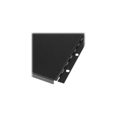 StarTech.com 6U Hinged Rack Panel - Solid Blanking Panel for 19" Server Racks - Tool-less Installation - Black Filler Panel (RKPNLHS6U) - Rack blanking panel - black - 6U - 19" - for P / N: RK1233BKM, RK2433BKM, RK2537BKM, RK3236BKF, RK4236BKB, RK4242BK24, RK4242BK30 - 1