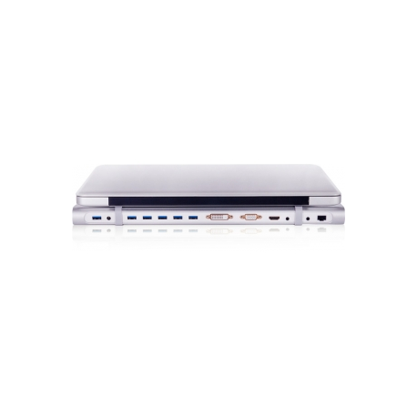 Club3D SenseVision USB 3.0 Dual Display Docking Station - Docking station - USB - DVI, HDMI - 5