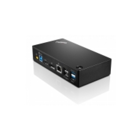 Lenovo ThinkPad USB 3.0 Ultra Dock - Docking station - USB - GigE - 45 Watt - Europe - for ThinkPad L540; T440; T450; T540; T550; W540; X240; X250; ThinkPad Yoga; ThinkPad Yoga 15 - 3