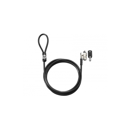 HP Keyed Cable Lock - Security cable lock - 1.83 m - for EliteBook 8770; ZBook 15u G2, 15u G3, 15u G4, 15u G5, 15u G6, 17 G3, 17 G4, 17 G5, 17 G6 - 0