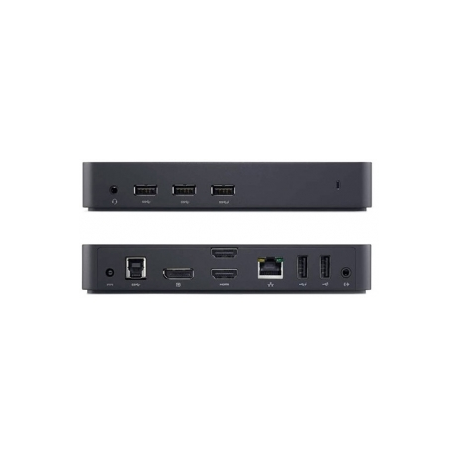 Dell D3100 - Docking station - USB - 2 x HDMI, DP - GigE - Europe - for Chromebook 11 31XX, 13 3380; Inspiron 15, 3780; Latitude 34XX, 72XX; Vostro 15 3510, 5391 - 4
