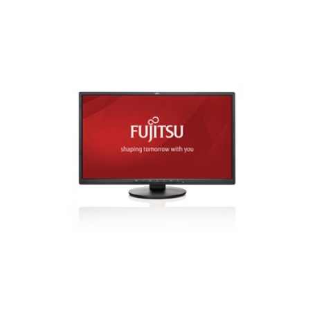 Fujitsu E24-8 TS Pro - LED monitor - 23.8" - 1920 x 1080 Full HD (1080p) - IPS - 250 cd / m² - 1000:1 - 5 ms - DVI-D, VGA, DisplayPort - speakers - matte black - for Celsius J550, J580, M770, R970, W580; ESPRIMO D538 / E94, D958, P558, Q958 - 0