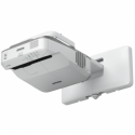 Epson EB-695Wi - 3LCD projector - 3500 lumens (white) - 3500 lumens (colour) - WXGA (1280 x 800) - 16:10 - 720p - LAN - grey, white