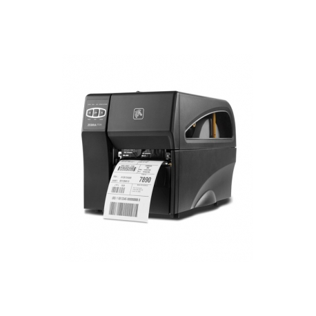 Zebra ZT220 - Label printer - thermal transfer - Roll (11.4 cm) - 203 dpi - up to 152 mm / sec - USB, LAN, serial - peeler - 0
