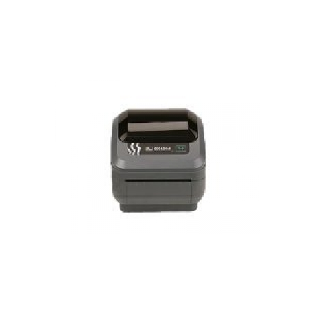 Zebra GX420d - Label printer - direct thermal - Roll (10.8cm) - 203 dpi - up to 152 mm / sec - USB, LAN, serial - cutter - 8