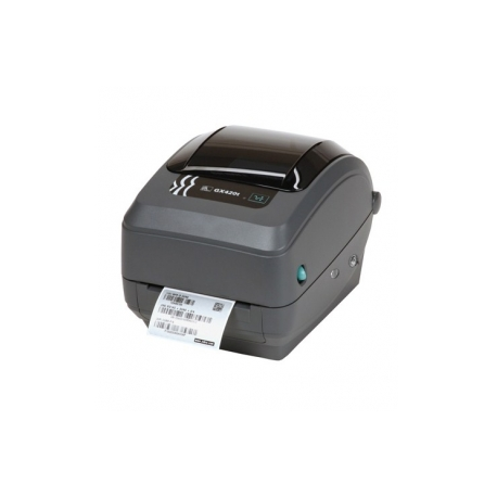 Zebra GX420t - Label printer - direct thermal  /  thermal transfer - Roll (10.8cm) - 203 dpi - up to 152 mm / sec - parallel, USB, serial - peeler - 1