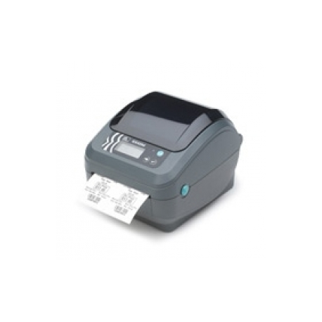 Zebra GX420d - Label printer - direct thermal - Roll (10.8cm) - 203 dpi - up to 152 mm / sec - parallel, USB, serial - cutter - 0