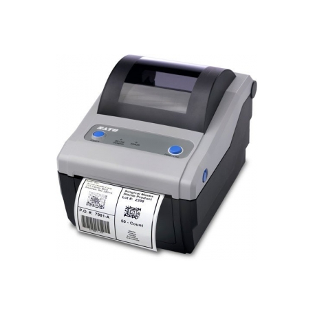 SATO CG 412 - Label printer - direct thermal  /  thermal transfer - Roll (10.7 cm) - 305 dpi - up to 100 mm / sec - USB, serial - 0