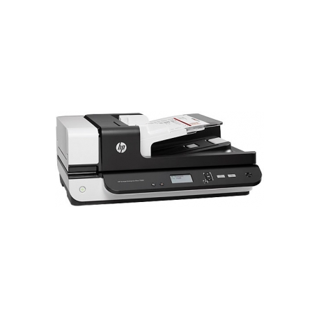 HP ScanJet Enterprise Flow 7500 - Document scanner - CCD - Duplex - 216 x 864 mm - 600 dpi x 600 dpi - up to 50 ppm (mono)  /  up to 50 ppm (colour) - ADF (100 sheets) - up to 3000 scans per day - USB 2.0 - 5