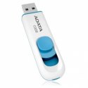 ADATA Classic Series C008 - USB flash drive - 16 GB - USB 2.0 - white, blue