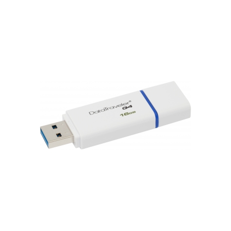 Kingston 16GB USB 3.0 DataTraveler I G4, white/blue, , EAN: 740617220452