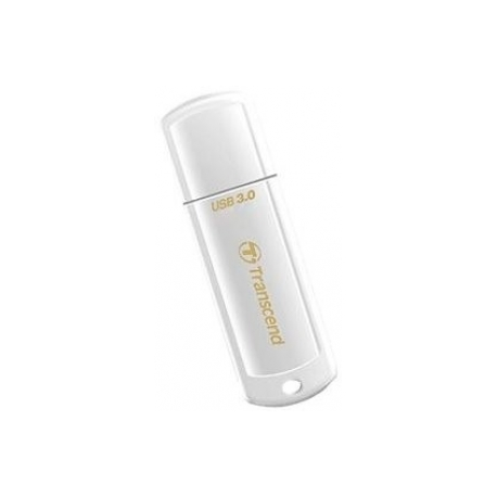 Transcend JetFlash 730 - USB flash drive - 128 GB - USB 3.0 - white - 0