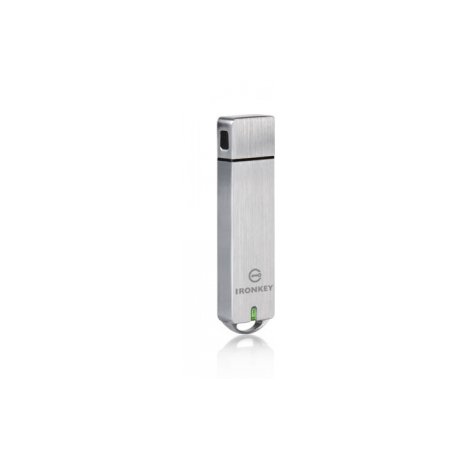 IronKey Basic S1000 - USB flash drive - encrypted - 64 GB - USB 3.0 - FIPS 140-2 Level 3 - TAA Compliant - 2