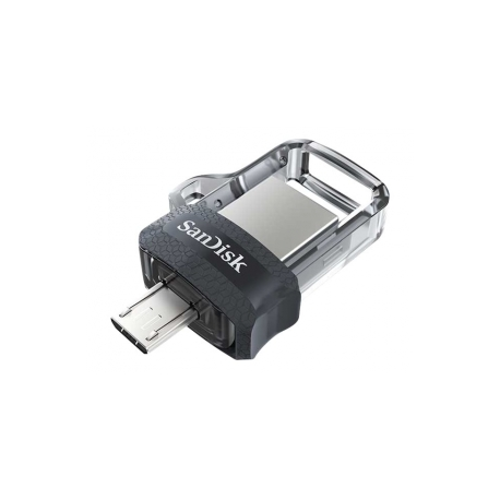SanDisk Ultra Dual - USB flash drive - 128 GB - USB 3.0 / micro USB - 4