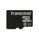 Transcend microSDHC Class 10 UHS-I (Premium) - Flash memory card - 8 GB - UHS Class 1  /  Class10 - microSDHC UHS-I