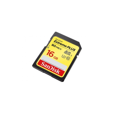 Sandisk EXTREME PLUS SDHC 16GB (90MB/S CLASS 10 UHS-I)