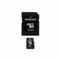 Intenso Class 10 - Flash memory card (microSDHC to SD adapter included) - 4 GB - Class 10 - microSDHC