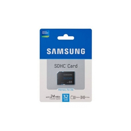 <p>Samsung Standard MB-SSBGB - Flash memory card - 32 GB - Class 6 - SDHC</p> - 0
