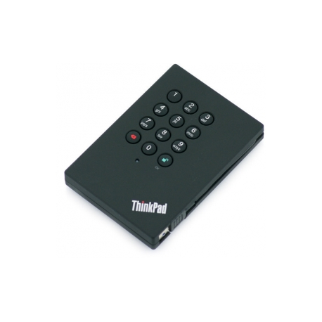 Lenovo ThinkPad USB 3.0 Secure - Hard drive - 500 GB - external (portable) - USB 3.0 - 5400 rpm - for ThinkCentre M80t Gen 3; ThinkCentre neo 50; ThinkPad T14s Gen 3; V50t Gen 2-13 - 1