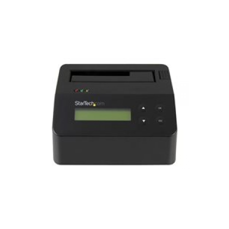 StarTech.com USB 3.0 Hard Drive Eraser Dock for 2.5" & 3.5" SATA /  IDE SSD HDD + mSATA & M.2 - Standalone Secure Erase Wiper & Sanitizer (SDOCK1EU3P) - Hard drive eraser - black - for P / N: SVA12M5NA - 0