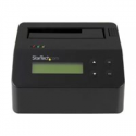 StarTech.com USB 3.0 Hard Drive Eraser Dock for 2.5" & 3.5" SATA /  IDE SSD HDD + mSATA & M.2 - Standalone Secure Erase Wiper & Sanitizer (SDOCK1EU3P) - Hard drive eraser - black - for P / N: SVA12M5NA